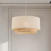 Duolla Hanglampe , Boho, dimbare, Beige, Slaapkamer, Metaal, Boho