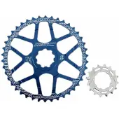 MSCH Copenhagen Ratio Expander tandwiel, blauw, 42/16 tanden. Blauw, 42/16 tanden