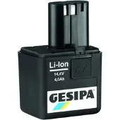 Gesipa Accu | 14,4 V 2 Ah | 1 stuk - 1666440