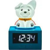 Ginza.se Superman Krypto the Superdog digitale wekker met nachtlamp en muziek, officieel gelicentieerde DC Comics slaapkamerdecoratie voor kinderen en volwassenen, superheldencadeau –