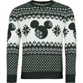 Mickey Mouse Ugly Sweater Mickey Heren Christmas jumper - meerkleurig - S