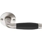 Formani Lazaro Rosa-Violan BOSCO LZ185 greep tbv houten deur - messing ongelakt/mat zwart