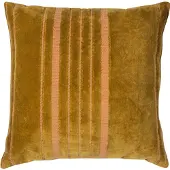 Woood Feis Kussens - Velvet stof - Roze/Naturel - Set Van 3