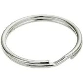 Stoker Staal Vernikkelde Sleutelhanger 40 Mm 100 Eenheden
