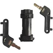 Goldenship Lock With Key Zilver