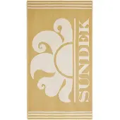 Sundek Fouta Jacquard Beach Logo Handdoek
