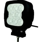 Goldenship Rectangular Led Spotlight 9-60v 80w Zwart 6720 Lumens