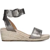 Omoda Dames Espadrilles 0577-2 - Zilver - Maat 40
