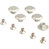 Brooks Vervangende Klinknagelset voor Cambium Special (5 stuks) Zilver