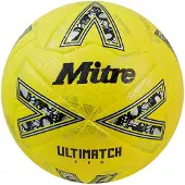 Mitre Ultimach Evo Football Ball Geel 3