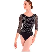Intermezzo Dunia Leotard Met 3/4 Mouwen