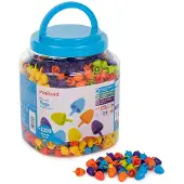Miniland Educatief Speelgoed Met Pinnen 15 Mm 1300 Eenheden