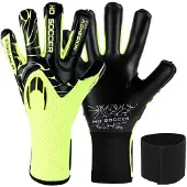 Ho Soccer Eskualo Goalkeeper Gloves Geel 4