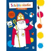 Standaard Uitgeverij Kleurboek met verfpalet en penseel Sinterklaas (Paperback)