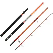 Sakura Mitsio Travel Spinning Rod Oranje 2.33 m / 100-200 g