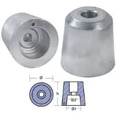 Tecnoseal Reggiani Anode Zilver 45 mm