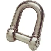 Goldenship Twist Shackle 10 Units Zilver 10 mm