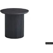 Molecule Rousseau salontafel lagos rond donker charcoal MDF