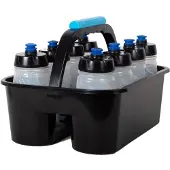 Prestoglas Flessenhouder klein model pro + 8 flessen | Maat 600 ml