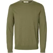 Selected Trui 'SLHBERG' olijfgroen