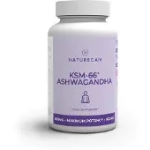 Naturecan Ashwagandha KSM-66 - 600 mg - 360 Capsules - Adaptogeen - Stressverlichting