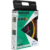 Kicker Marine 8awg Amplifier Power Kit Tinned Amplifier Zilver