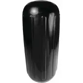 Seachoice Center Hole Fender Zwart 15 cm x 38 cm