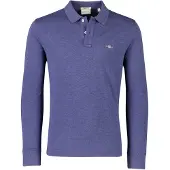Gant Shirt blauw gemêleerd