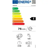 Corbero Clvm403w Vaatwasser Met Derde Rek 10 Aantal Plaatsinstellingen