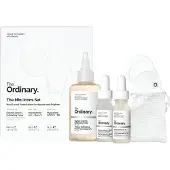 The Ordinary. The Mini Icons Set 130 ml - Glycolic Acid Exfoliating Toner 100ml/Niacinamide 15ml/Hyaluronic Acid 15ml/4 Cotton Pads/Mesh Pouch