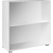 Casaria Boekenkast Vela Wit 2 vaks