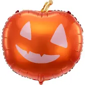 Party Deco Partydeco - Folieballon Pompoen 40 x 40 cm - Halloween - Halloween Decoratie - Halloween Versiering - Halloween Ballonnen