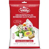 Vitalp - Keelpastilles - Original Met 20 Kruiden Suikervrij - Vegan - 16 zakjes - 75 gram