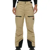 Superdry Functionele broek lichtbruin / zwart