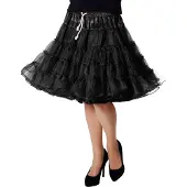 Wilbers Petticoat luxe, zwart | Maat One Size