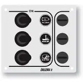 Lalizas Waterproof Switch Sp Economy Panel Zwart 3
