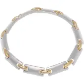 Behave - Armband zilverkleur goudkleur - Elegant detail - Werk & casual