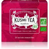 Kusmi Tea Biologische fruit- en kruidenthee AquaRosa – 20 mousseline theezakjes