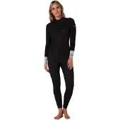 Ocean & Earth Free Flex 3/2 Mm Dames Neopreen Wetsuit Met Lange Mouwen En Rugrits