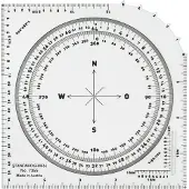 Standardgraph Kaarthoekmeter volledige cirkel gradenboog - SG-7355