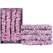 Slip Skinny Scrunchies: Anti-Crease, Beschermt Delicaat Haar | Inclusief 4 Pure Zijde Scrunchies, Wildflower
