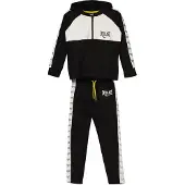 Everlast Lfs Fw Cap Zip Tracksuit Zwart 8 Years Jongen