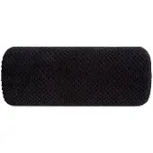 Eurofirany Zoe1 Handdoek 50x90 cm - Zwart, Zacht & Absorberend