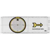 Topoplastic Topographical Ruler Transparant