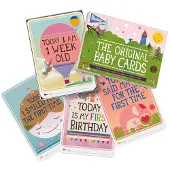 Milestone Mijlpaal - BABYKAARTEN - Engelse Versie - ELEMENTEN VOOR KINDEREN