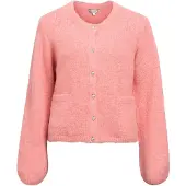Object Gebreid vest 'OBJSaggia' rosa