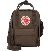 Fjällräven Schoudertas 'Kanken Sling' bruin / rood / wit