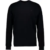 Lyle & Scott - Trui Zwart Lyle&scott Superfine Crew Neck Sweaters Zwart Ml2255ton