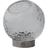 AYTM Globe Bubbles Kaarshouder Ø10 Cm Doorzichtig / Zilver - Kaarshouders Glas Clear - 510760000013