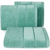 Eurofirany Mari Frotte Handdoek 50x90cm Donkergroen 100% Katoen 500g
